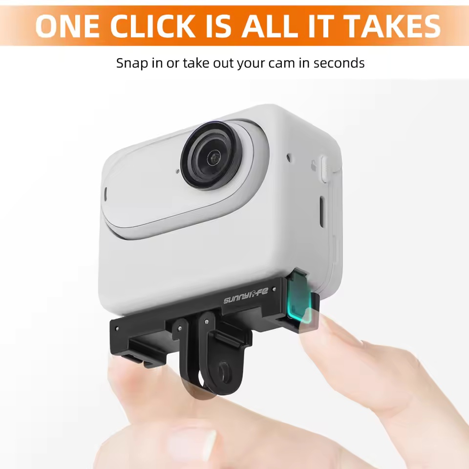 Insta360 Camera Go 3 - Магнитное крепление-адаптер Sunnylife для Insta360 GO