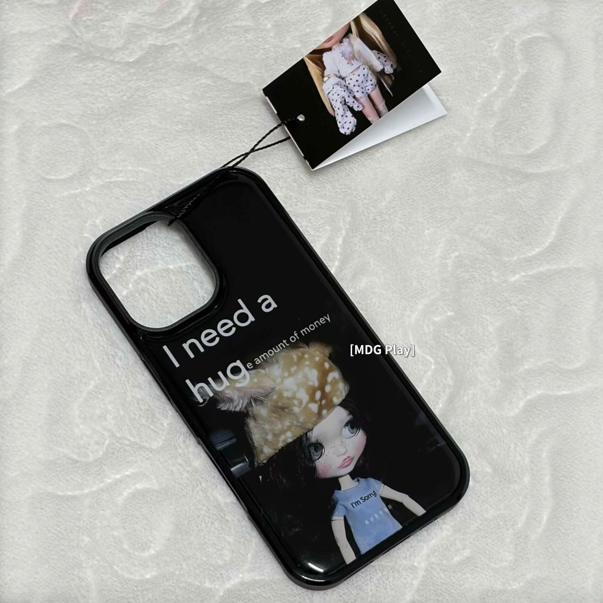 Back Cover Adhesive - Корейский милый чехол для телефона с
