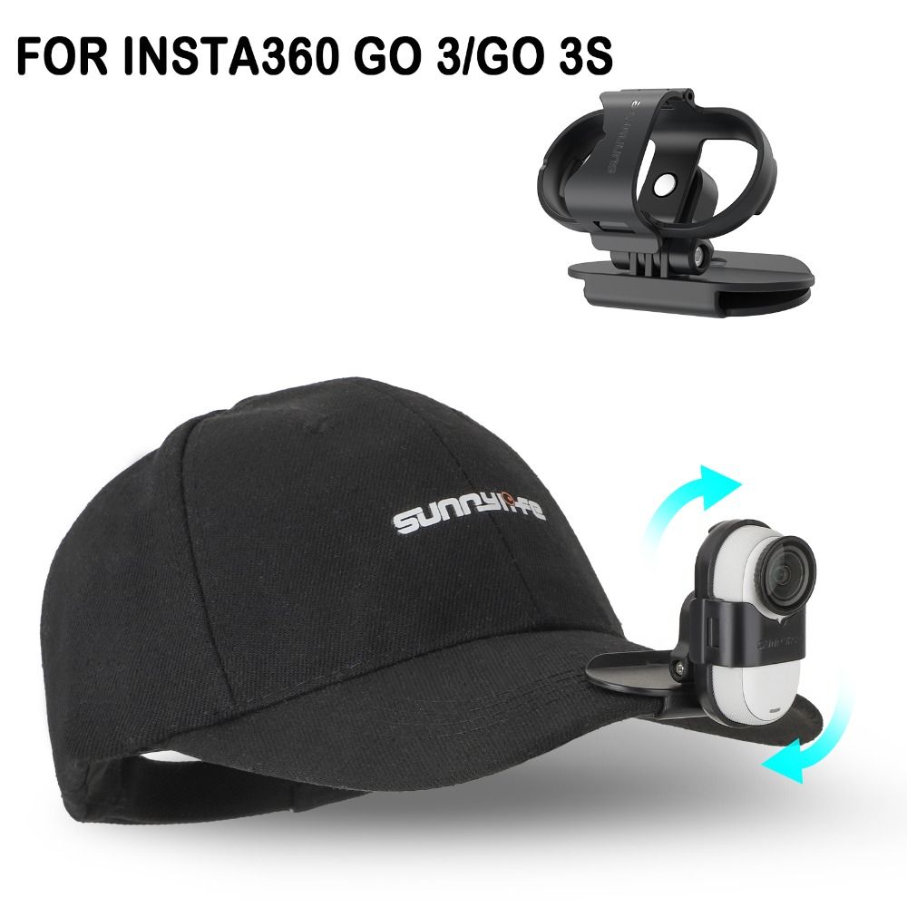 Insta360 Camera Go 3 - Быстросъемная крышка с креплением-клипсой для экшн-камеры,