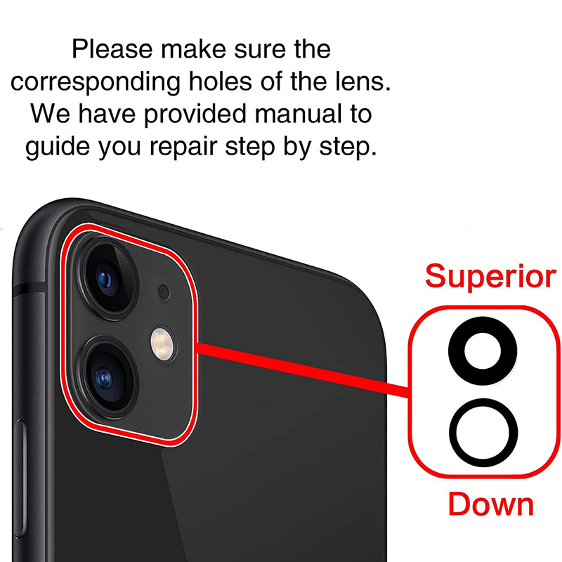 Комплект: Стеклянная линза зад – обзор и цена Back Cover Adhesive