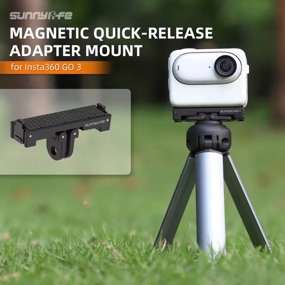 Магнитное крепление-адаптер Su – обзор и цена Insta360 Camera Go 3
